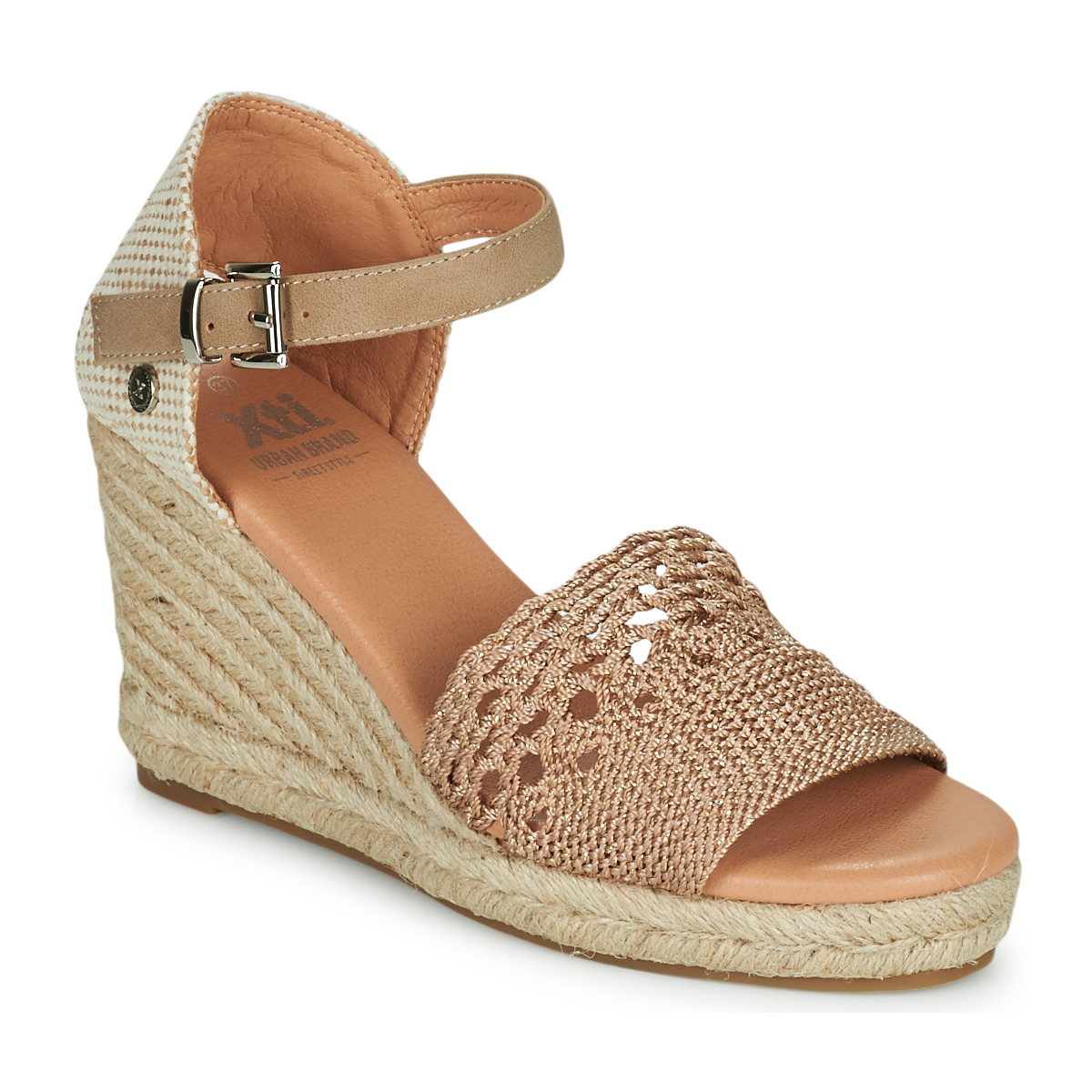 Chaussures Femme Espadrilles Xti 44294-TAUPE 
