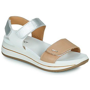 Schuhe Damen Sandalen / Sandaletten IgI&CO 1675311 Beige / Silber