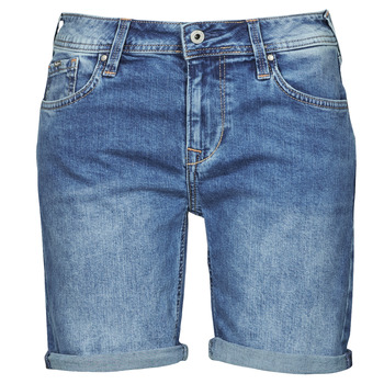Kleidung Damen Shorts / Bermudas Pepe jeans POPPY Blau