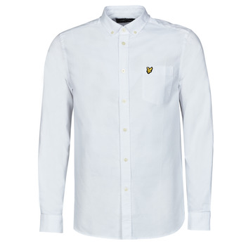 Kleidung Herren Langärmelige Hemden Lyle & Scott Oxford Shirt Weiß