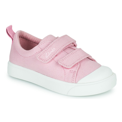 Chaussures Fille Baskets basses Clarks City Bright T 