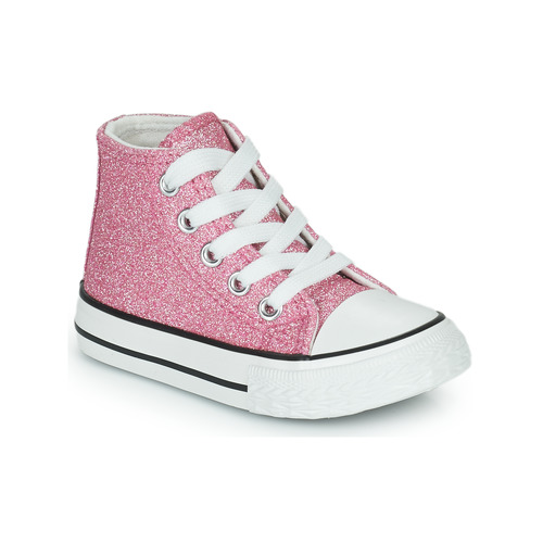 Schuhe Mädchen Sneaker High Citrouille et Compagnie OUTIL Pink