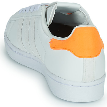 adidas Originals SUPERSTAR W Weiß / Orange