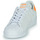 Schuhe Damen Sneaker Low adidas Originals SUPERSTAR W Weiß / Orange