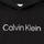 Kleidung Mädchen Sweatshirts Calvin Klein Jeans INSTITUTIONAL SILVER LOGO HOODIE    