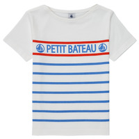 Abbigliamento Bambino T-shirt maniche corte Petit Bateau BLEU 