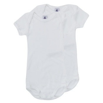 Kleidung Kinder Pyjamas/ Nachthemden Petit Bateau WALY Weiß