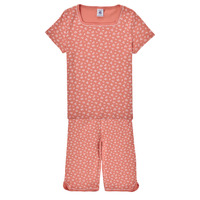 Kleidung Mädchen Pyjamas/ Nachthemden Petit Bateau BRUNE  