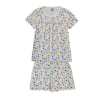 Kleidung Mädchen Pyjamas/ Nachthemden Petit Bateau BRUNA Bunt
