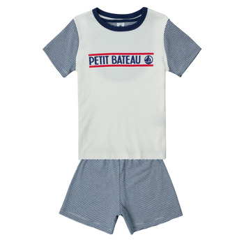 Kleidung Jungen Pyjamas/ Nachthemden Petit Bateau BROKE Bunt