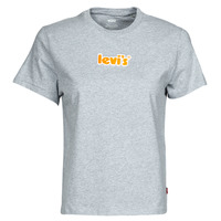 Kleidung Damen T-Shirts Levi's WT-GRAPHIC TEES Raupe / Poster / Starstruck / Grau
