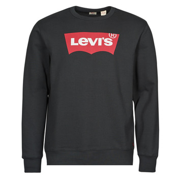 Kleidung Herren Sweatshirts Levi's GRAPHIC CREW B Schwarz