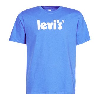 Kleidung Herren T-Shirts Levi's SS RELAXED FIT TEE Poster / Tee / Blau