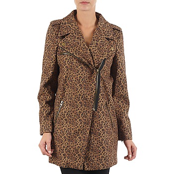 Abbigliamento Donna Cappotti Brigitte Bardot BB43110 Marrone / Leopard