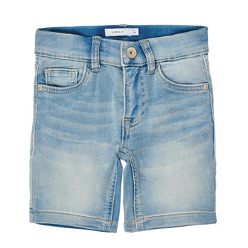 Kleidung Jungen Shorts / Bermudas Name it NKMTHEO DNMTHAYERS Blau