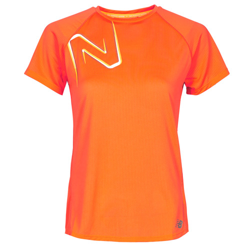 Kleidung Damen T-Shirts New Balance PR IMP SS Orange