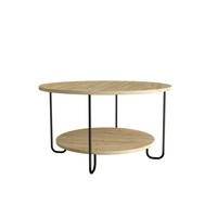 Home Wohnzimmertische Decortie Coffee Table - Corro Coffee Table - Oak Beige