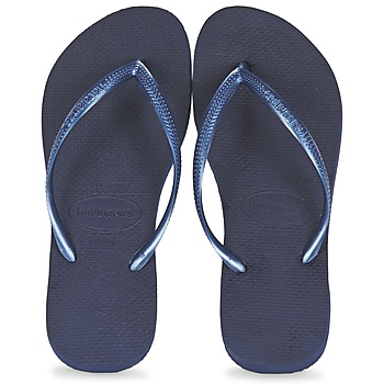 Schuhe Damen Zehensandalen Havaianas SLIM Marineblau