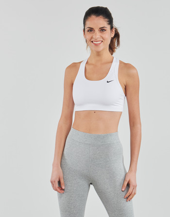 Kleidung Damen Sport BHs Nike Swoosh Medium-Support Non-Padded Sports Bra Schwarz