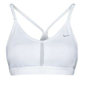 Kleidung Damen Sport BHs Nike V-Neck Light-Support Sports Bra Grau / Partikelfarbe / Grau