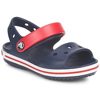 Schuhe Kinder Sandalen / Sandaletten Crocs CROCBAND SANDAL Marineblau / Rot