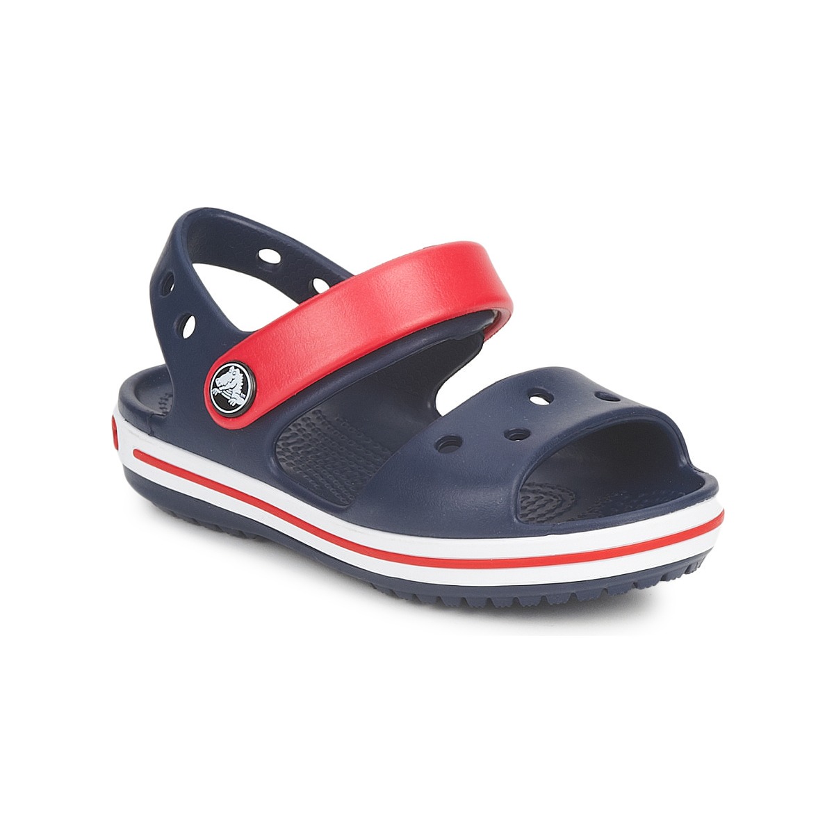 Schuhe Kinder Sandalen / Sandaletten Crocs CROCBAND SANDAL Marineblau / Rot