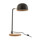 Home Tischlampen J-line LAMPE DE BUR EVY MET/BS NO/NA (23x18x48cm)    