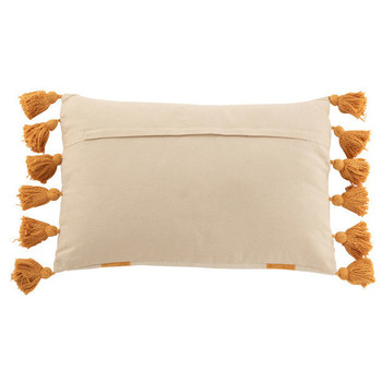 J-line COUSSIN PLAG RAY RECT COT OCRE (40x60x12cm) 