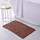 Home Badematte Today Tapis Bubble 75/45 Polyester TODAY Essential Terracotta Weiß