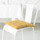 Maison & Déco Galettes de chaise Today Assise Matelassee 38/38 Panama TODAY Essential Ocre 
