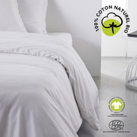 Maison & Déco Parures de lit Today HC 240/260 Coton TODAY Organic Craie 
