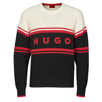 Kleidung Herren Pullover HUGO Sopid Beige / Rot