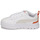 Schuhe Kinder Sneaker Low Puma Mayze Lth PS Weiß / Orange