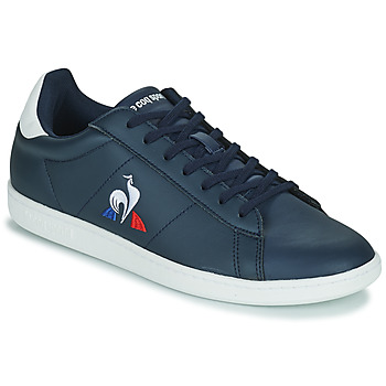 Schuhe Herren Sneaker Low Le Coq Sportif COURTSET Marineblau / Weiß