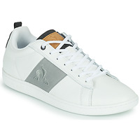 Schuhe Herren Sneaker Low Le Coq Sportif COURTCLASSIC BLACK JEAN Weiß / Grau