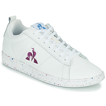 Schuhe Damen Sneaker Low Le Coq Sportif COURTCLASSIC W SPORT Weiß