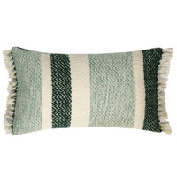 Casa cuscini Malagoon Berber grainy green cushion 