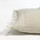 Casa cuscini Malagoon Offwhite fringe cushion 