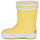 Schuhe Kinder Gummistiefel Aigle BABY FLAC 2 Gelb / Weiß