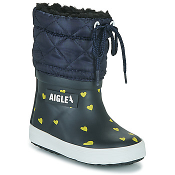 Schuhe Kinder Schneestiefel Aigle GIBOULEE PT 2 Marineblau