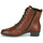 Schuhe Damen Low Boots Rieker Y0706-25 Braun,