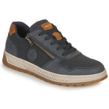 Schuhe Herren Sneaker Low Rieker 37029-14 Marineblau