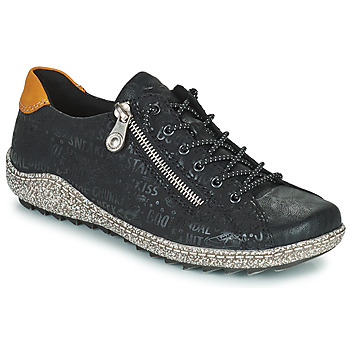 Schuhe Damen Sneaker Low Rieker L7560-00 Grau