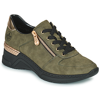 Schuhe Damen Sneaker Low Rieker N4305-54 Khaki