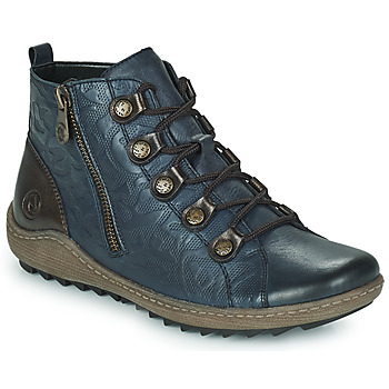 Schuhe Damen Sneaker High Remonte R1488-14 Marineblau