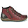 Schuhe Damen Sneaker High Remonte R1488-35 Bordeaux