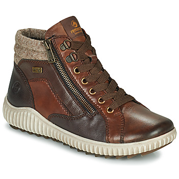 Schuhe Damen Sneaker High Remonte R8271 Braun,