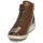 Schuhe Damen Sneaker High Remonte R8271 Braun,