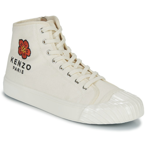 Schuhe Herren Sneaker High Kenzo KENZOSCHOOL HIGH TOP SNEAKERS Weiß
