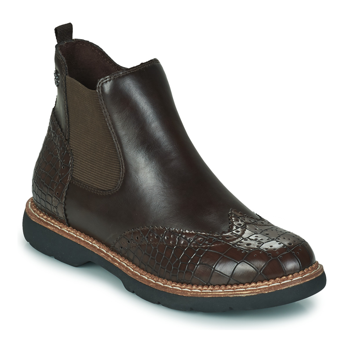 Schuhe Damen Boots S.Oliver 25444-39-358 Braun,